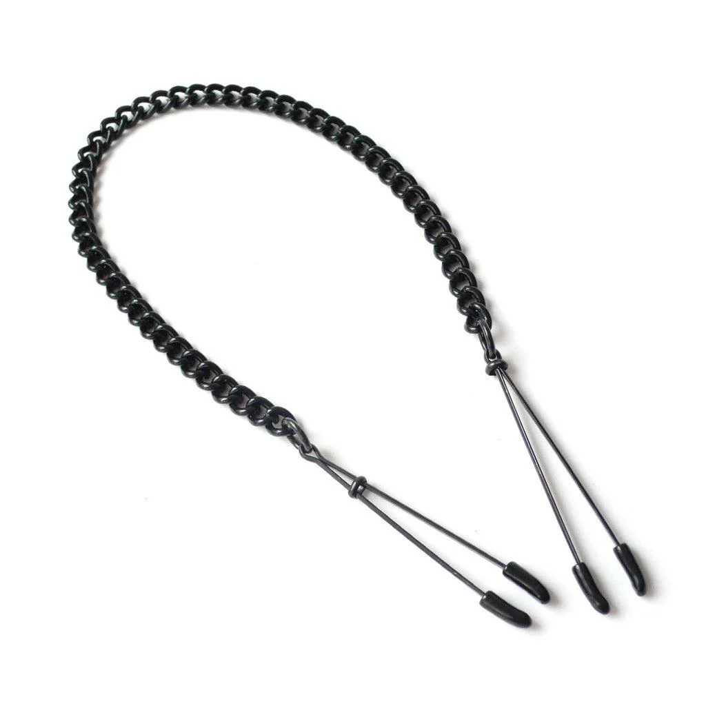 Adjustable Tweezer Clamps with Linked Chain - Image 3
